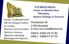 terrasaanleggers Wetteren Van Molle K&J